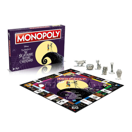 Monopoly Nightmare Before Christmas Edition (2024) Board Game - Image 2