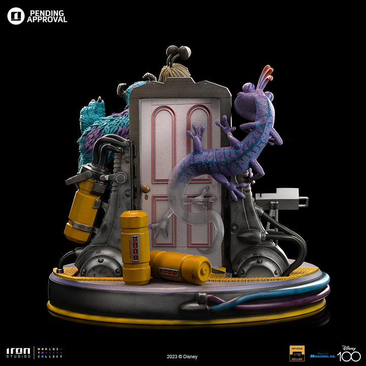 Iron Studios Disney Classics Diorama Series Deluxe Monsters Inc. (Disney 100th Anniversary) 1/10 Art Scale Limited Edition Statue