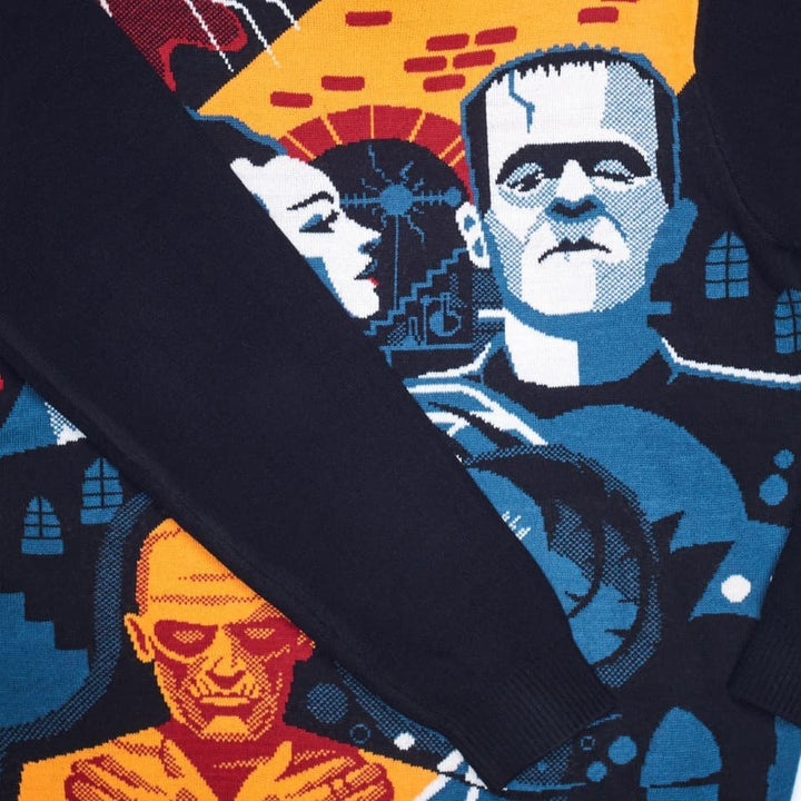 Official Universal Monsters Christmas Unisex Jumper