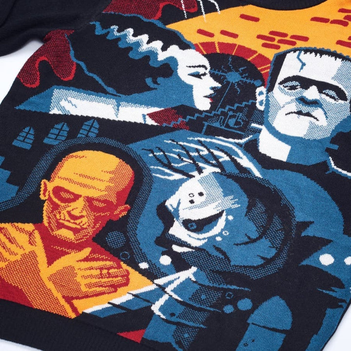 Official Universal Monsters Christmas Unisex Jumper