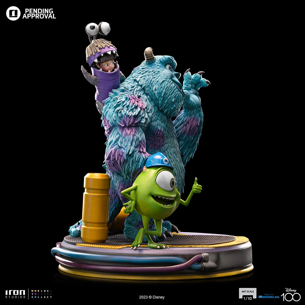 Iron Studios Disney Classics Diorama Series Monsters Inc. (Disney 100th Anniversary) 1/10 Art Scale Limited Edition Statue