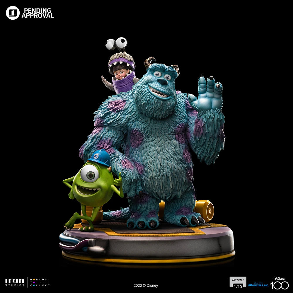 Iron Studios Disney Classics Diorama Series Monsters Inc. (Disney 100th Anniversary) 1/10 Art Scale Limited Edition Statue
