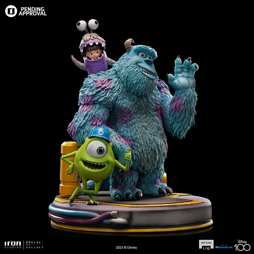 Iron Studios Disney Classics Diorama Series Monsters Inc. (Disney 100th Anniversary) 1/10 Art Scale Limited Edition Statue