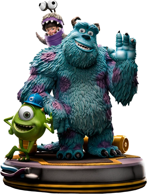 Iron Studios Disney Classics Diorama Series Monsters Inc. (Disney 100th Anniversary) 1/10 Art Scale Limited Edition Statue