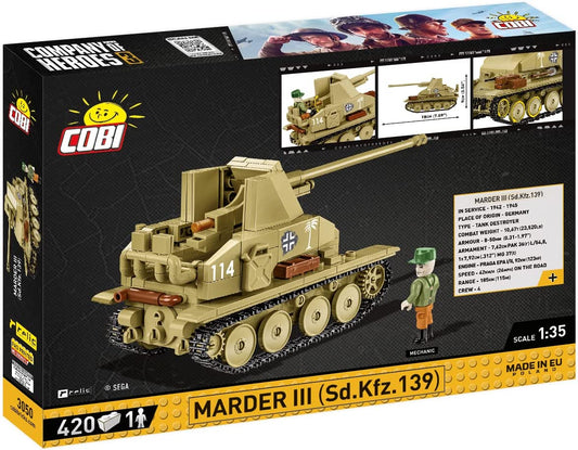 Cobi Company of Heroes 3 Marder III (420 Pieces) - Image 2