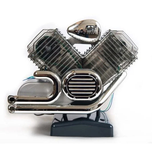 V-Twin Motorcycle Engine, alternate view
