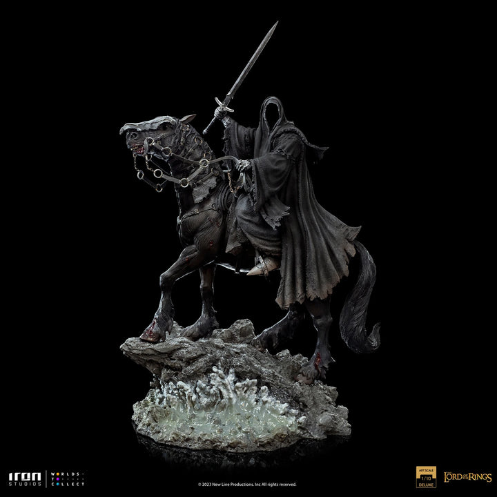 Iron Studios The Lord of the Rings Nazgul on Horse Deluxe 1/10 Art Scale Statue