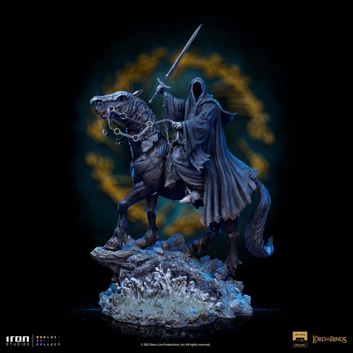 Iron Studios The Lord of the Rings Nazgul on Horse Deluxe 1/10 Art Scale Statue