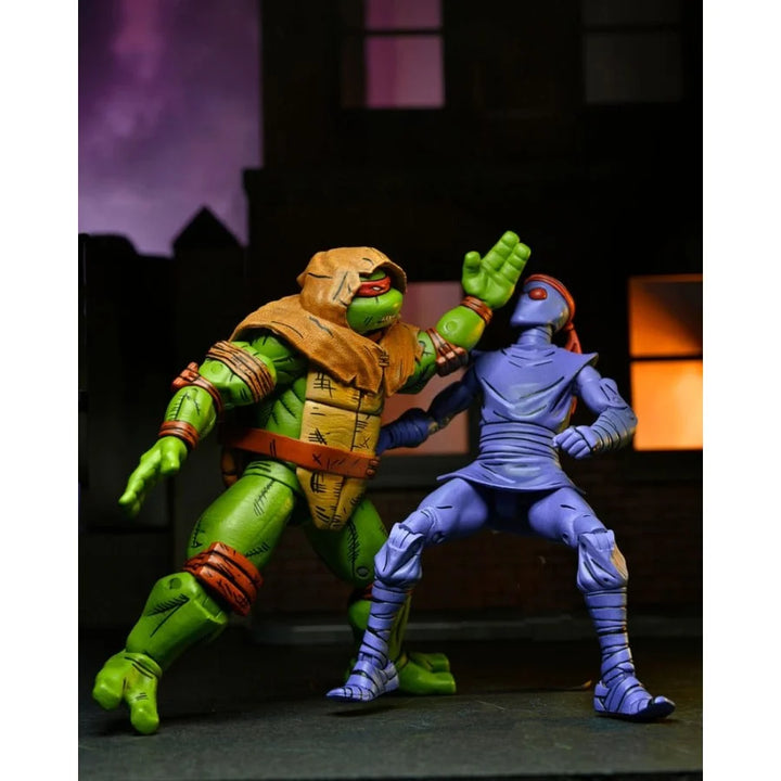 NECA Teenage Mutant Ninja Turtles Mirage Comics Ultimate 7″ Action Figure 4 Pack Set