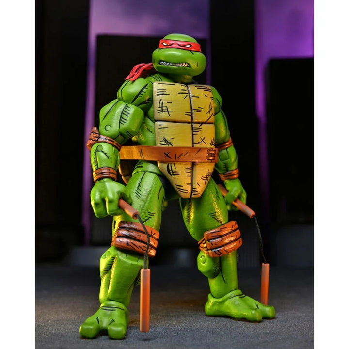 NECA Teenage Mutant Ninja Turtles Mirage Comics Ultimate 7″ Action Figure 4 Pack Set