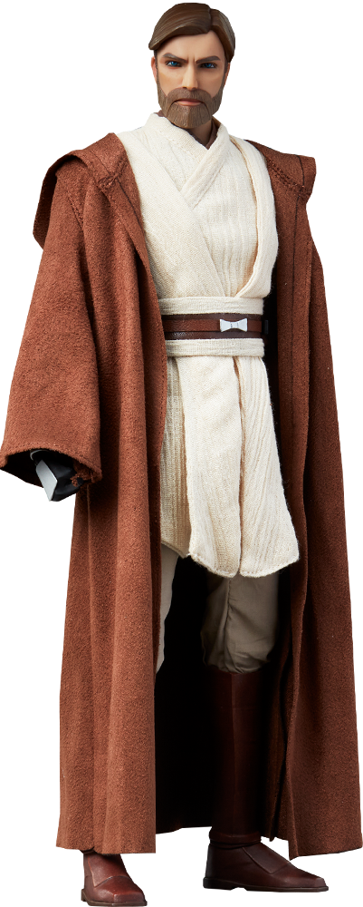 Sideshow Star Wars The Clone Wars 1/6 Scale Action Figure Obi-Wan Kenobi