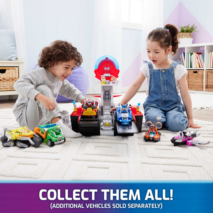 Paw Patrol The Mighty Movie Aircraft Carrier HQ