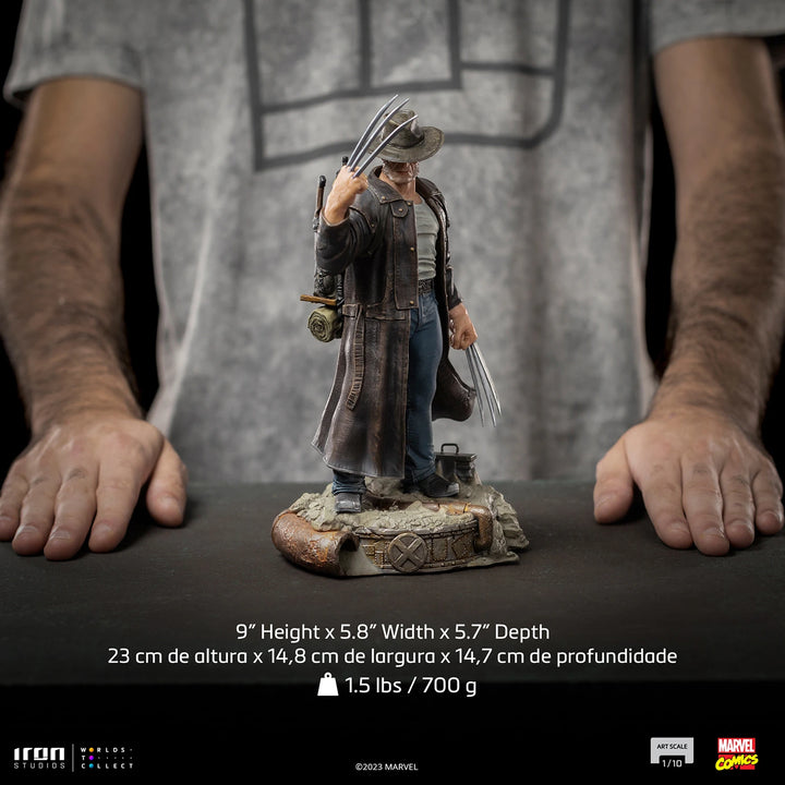 Iron Studios Marvel Comics Old Man Logan (Wolverine 50th Anniversary) 1/10 Art Scale Statue