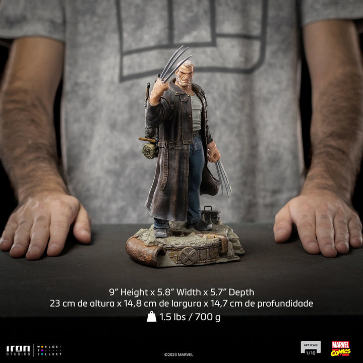 Iron Studios Marvel Comics Old Man Logan (Wolverine 50th Anniversary) 1/10 Art Scale Statue