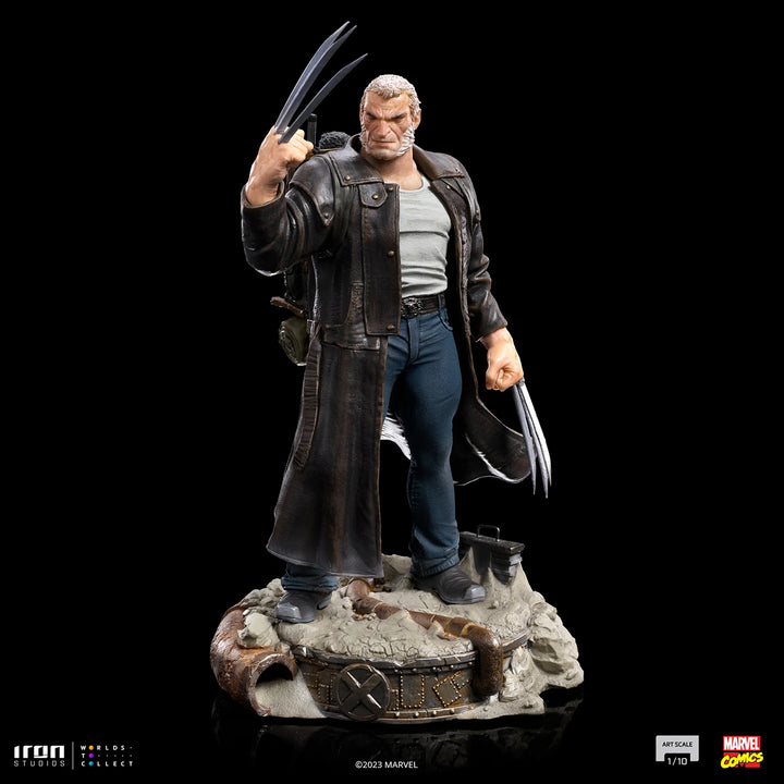 Iron Studios Marvel Comics Old Man Logan (Wolverine 50th Anniversary) 1/10 Art Scale Statue