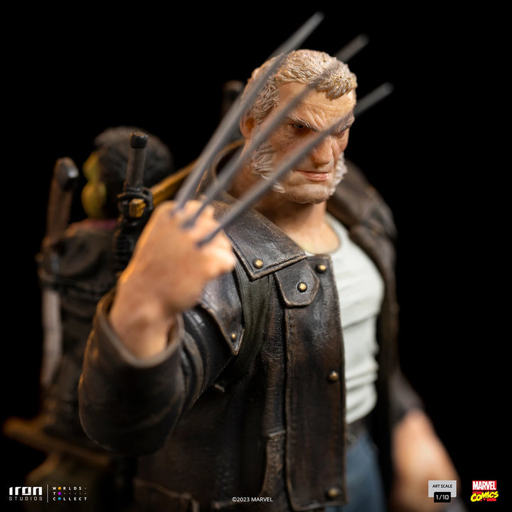 Iron Studios Marvel Comics Old Man Logan (Wolverine 50th Anniversary) 1/10 Art Scale Statue