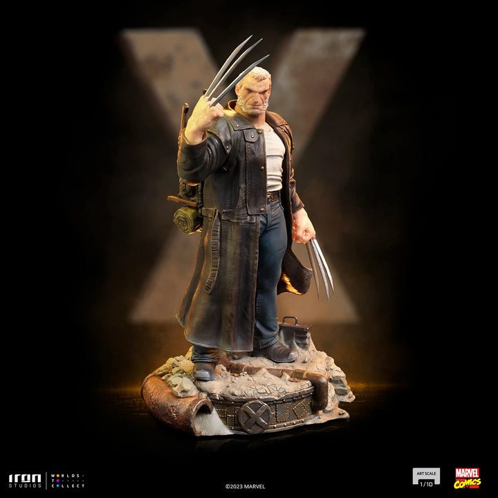 Iron Studios Marvel Comics Old Man Logan (Wolverine 50th Anniversary) 1/10 Art Scale Statue