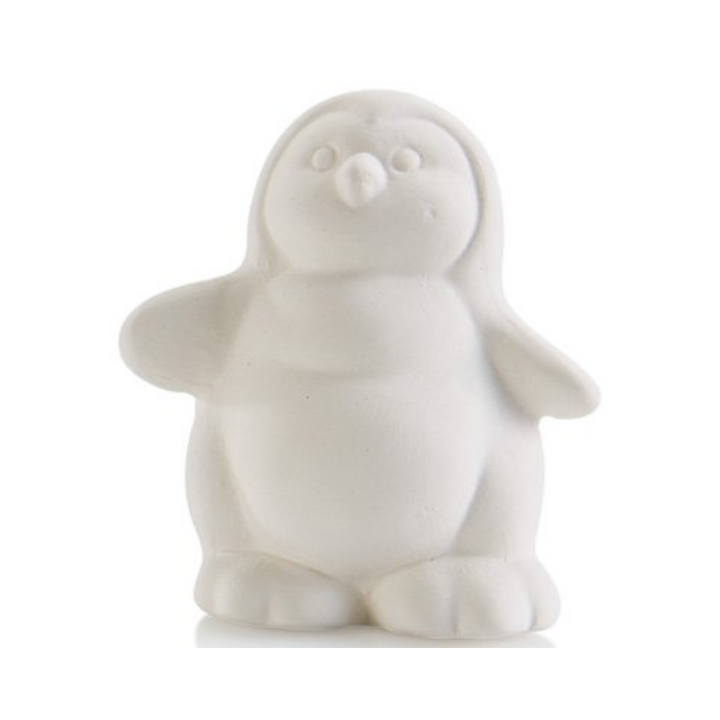 Paint Your Own Christmas Penguin Figure