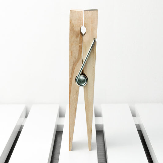 Personalised Wooden Peg Photo Holder