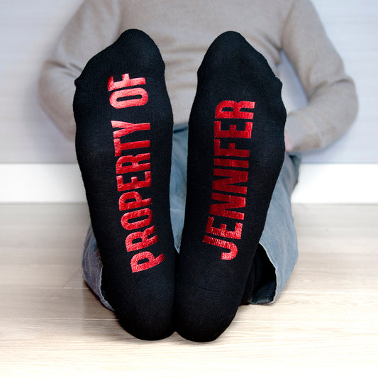 Personalised Sole Mates Romantic Socks