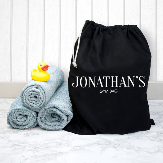 Personalised Black Boot Bag, alternate view