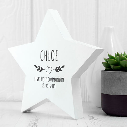 Personalised Christening Wreath Keepsake, alternate view