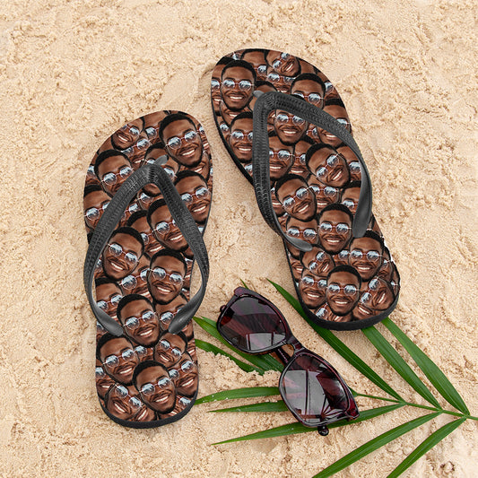 Personalised Photo Flip Flops