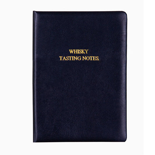 Personalised Premium Recycled Leather Whisky Tasting Journal