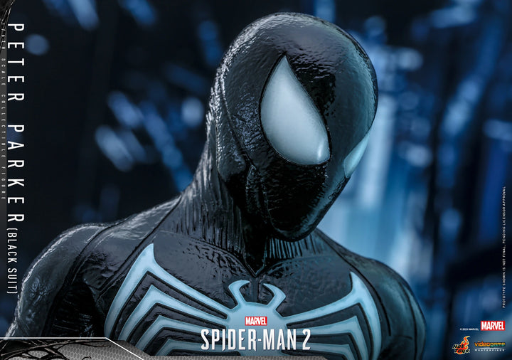 Hot Toys Marvel's Spider-Man Peter Parker Black Suit 1/6th Scale Figure