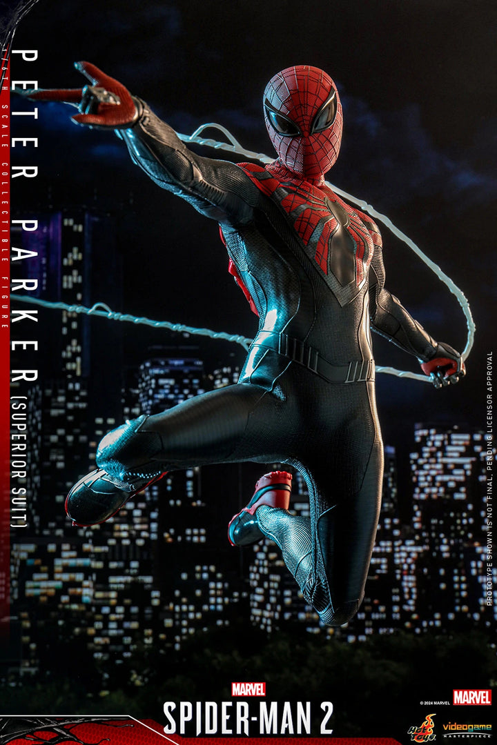Hot Toys Marvel's Spider-Man 2 Spider-Man (Superior Suit) 1/6th Scale Figure
