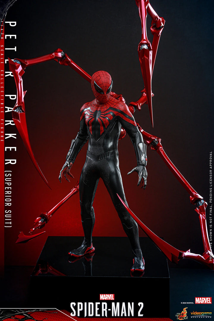 Hot Toys Marvel's Spider-Man 2 Spider-Man (Superior Suit) 1/6th Scale Figure