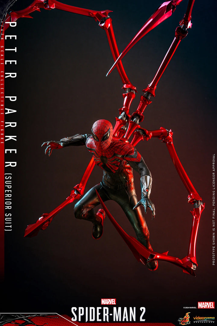 Hot Toys Marvel's Spider-Man 2 Spider-Man (Superior Suit) 1/6th Scale Figure