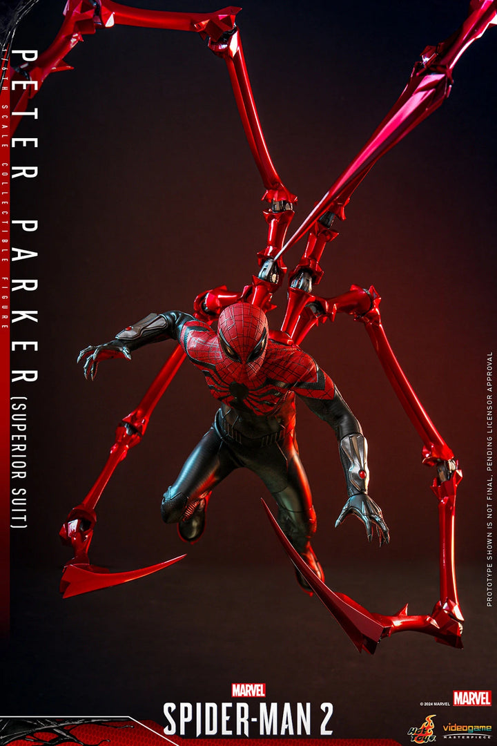 Hot Toys Marvel's Spider-Man 2 Spider-Man (Superior Suit) 1/6th Scale Figure