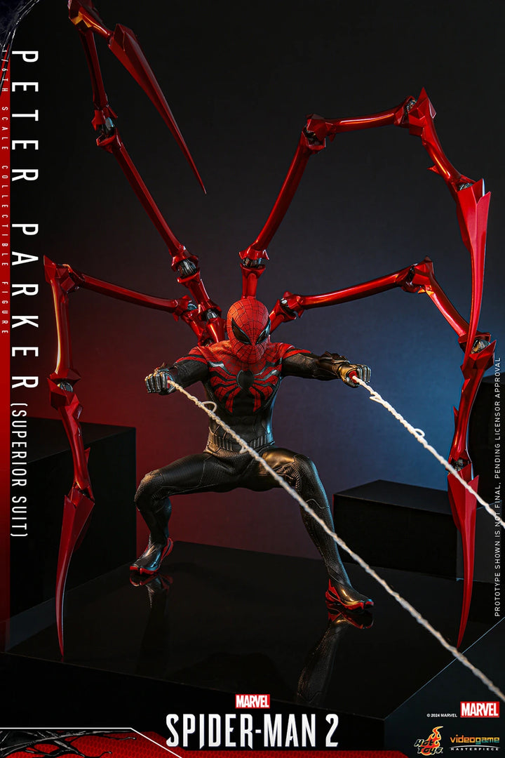 Hot Toys Marvel's Spider-Man 2 Spider-Man (Superior Suit) 1/6th Scale Figure