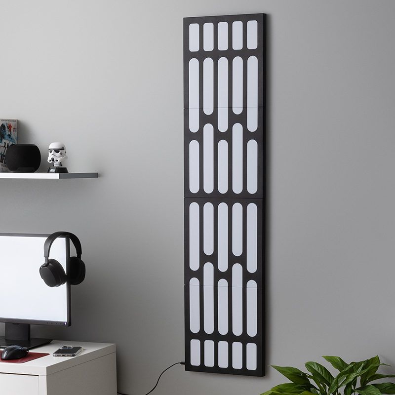 Star Wars Death Star 48" Wall Panel Light with Color Change and Music Reactive Modes