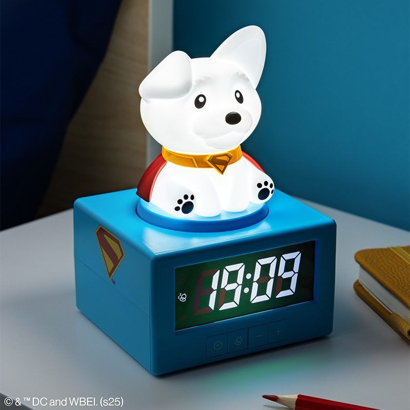 DC Superman Krypto Icon Alarm Clock