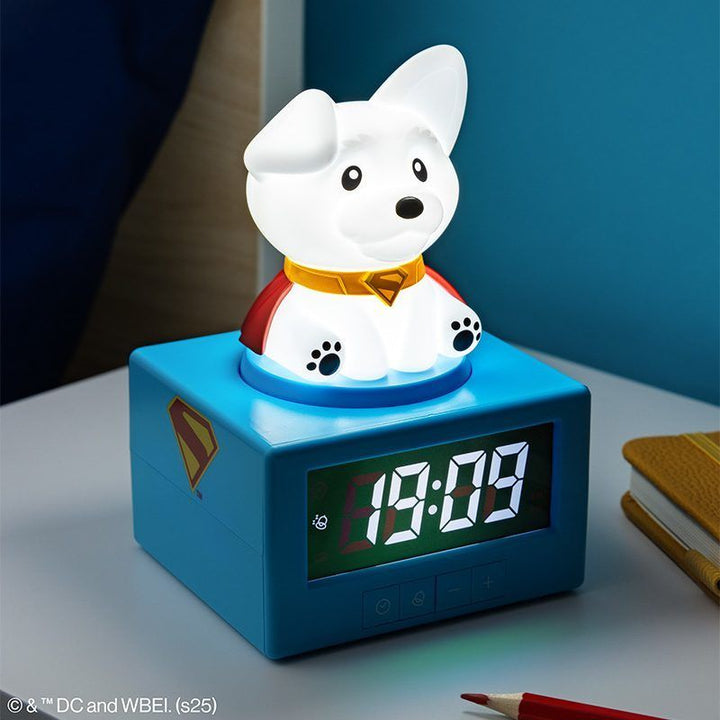 DC Superman Krypto Icon Alarm Clock
