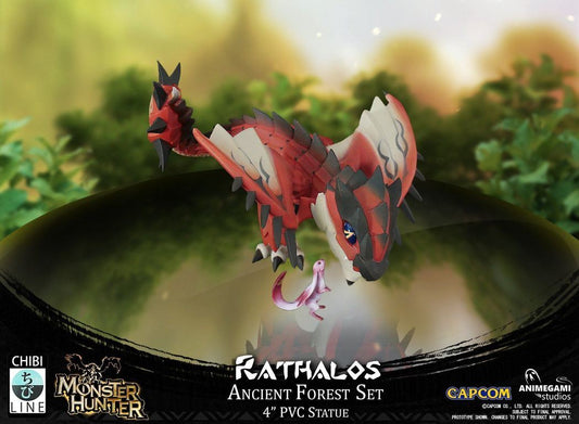 Animegami Chibi Monster Hunter PVC (Rathalos) Figure - Image 2