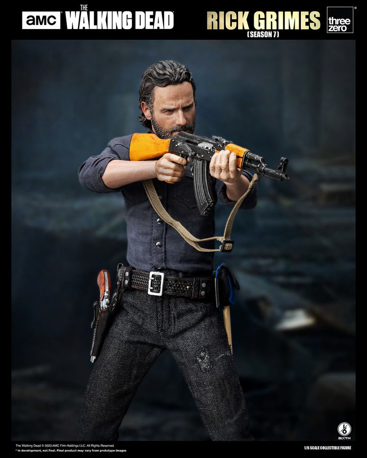 Threezero The Walking Dead SiXTH Rick Grimes (Season 7) 1/6 Scale Figure
