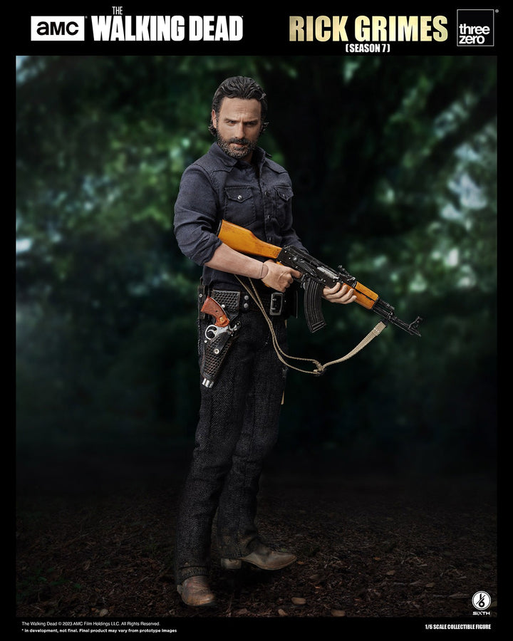 Threezero The Walking Dead SiXTH Rick Grimes (Season 7) 1/6 Scale Figure
