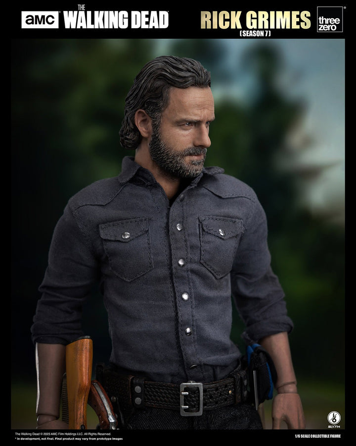 Threezero The Walking Dead SiXTH Rick Grimes (Season 7) 1/6 Scale Figure