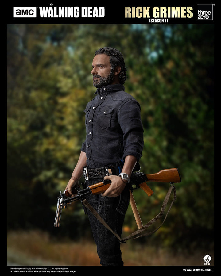 Threezero The Walking Dead SiXTH Rick Grimes (Season 7) 1/6 Scale Figure