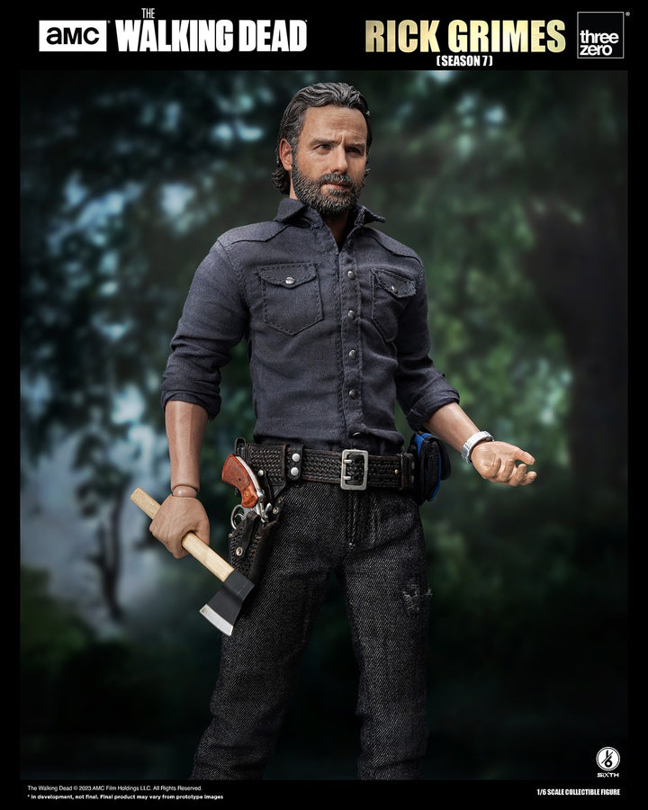 Threezero The Walking Dead SiXTH Rick Grimes (Season 7) 1/6 Scale Figure