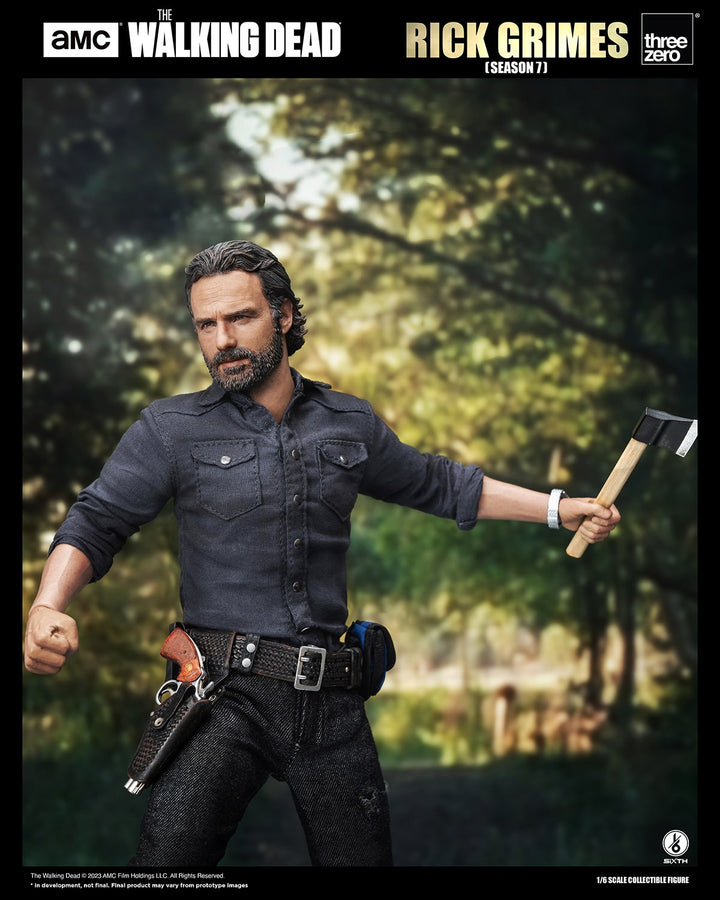 Threezero The Walking Dead SiXTH Rick Grimes (Season 7) 1/6 Scale Figure