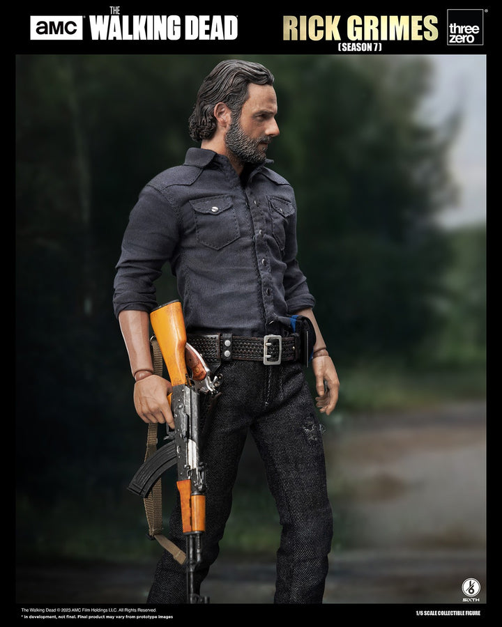 Threezero The Walking Dead SiXTH Rick Grimes (Season 7) 1/6 Scale Figure