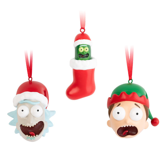 Rick and Morty Christmas Tree Decoration Set of 3 alternate view