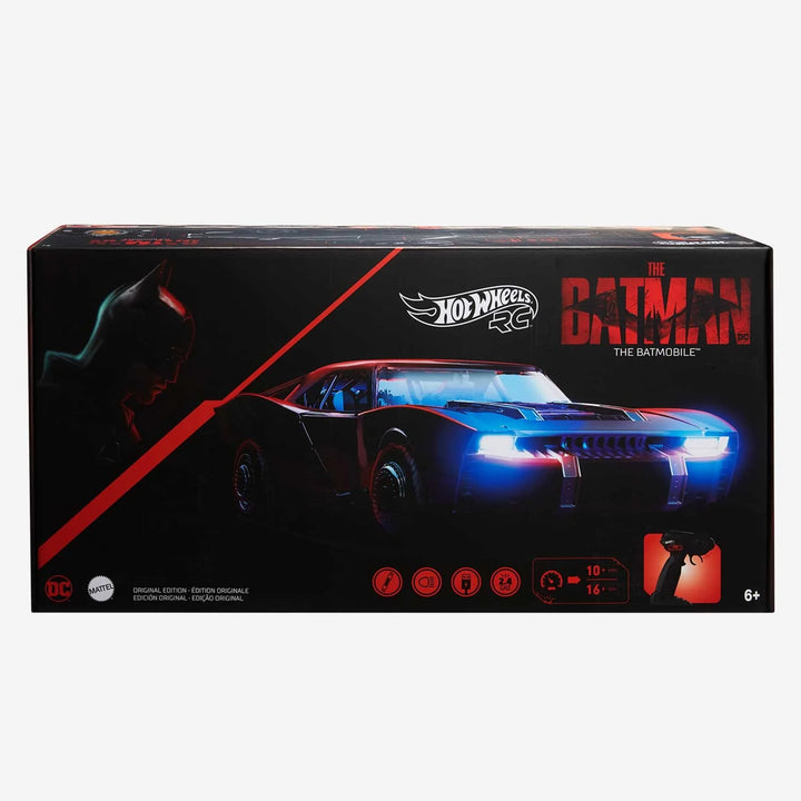 Hot Wheels The Batman 1/10 Scale Remote Control Original Batmobile