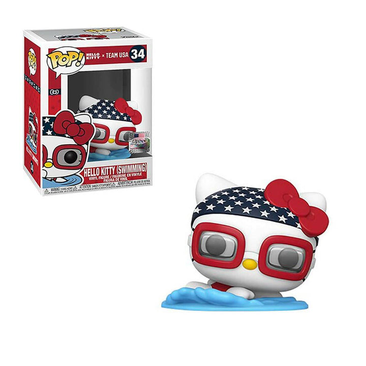 Sanrio Hello Kitty Team USA Swimming Funko Pop! Vinyl Figure
