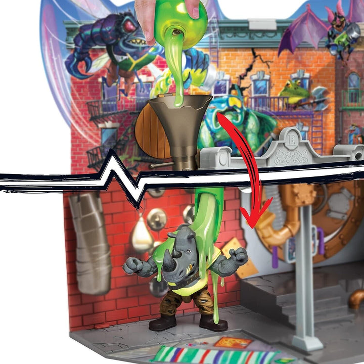 Teenage Mutant Ninja Turtles Mutant Mayhem Sewer Lair Playset