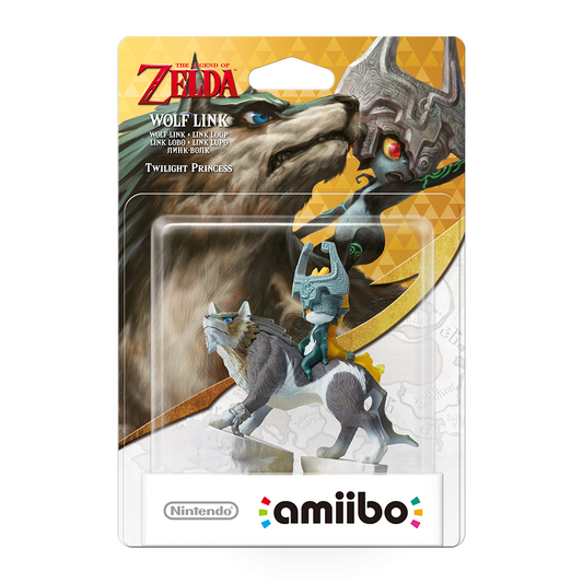 Nintendo Amiibo Character Wolf Link (The Legend Of Zelda Collection)